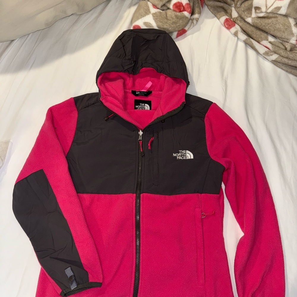 The North Face Women's Pink and grey Jacket